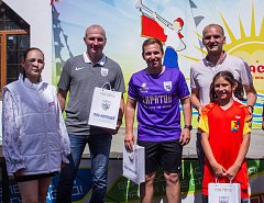 Озинки стали участником Первенства Саратовской области по пляжному футболу среди девочек