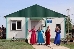 Жители п. Горный Озинского района встречали гостей