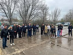 В Озинках состоялось открытие мемориальной доски памяти