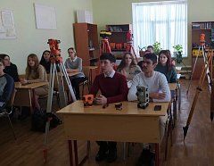 Учащиеся 10А класса МОУ «СОШ р.п. Озинки» посетили Озинский лицей строительных технологий и сервиса