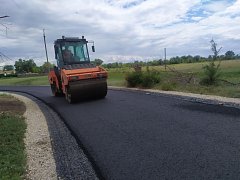 Проезд по главной улице села Пигари стал удобнее ещё на 265 погонных метров