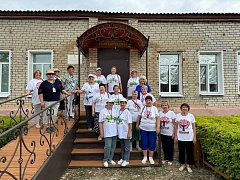 Озинские волонтеры в гостях в Дергачах