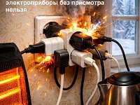 Пожарной безопасности в морозы — особое внимание 