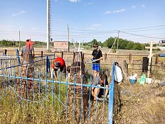 Юные патриоты почтили память героев-лётчиков