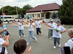Озинские волонтеры в гостях в Дергачах