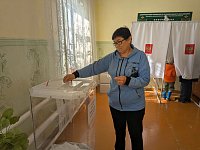 Мать погибшего участника СВО голосует за будущее