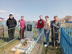 Патриотическая акция "Дорога к обелиску" в с. Пигари