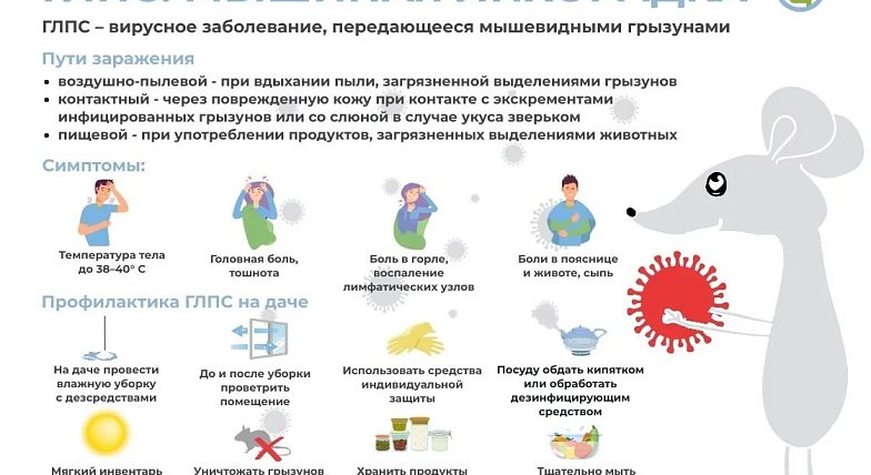 Саратовцам напомнили о мерах профилактики ГЛПС  