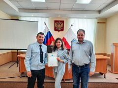 Именной сертификат для молодой семьи Ахметовых