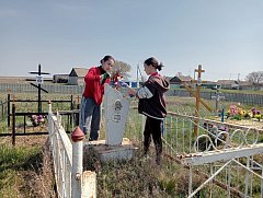 Патриотическая акция "Дорога к обелиску" в с. Пигари