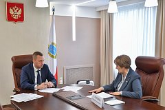 Врио Губернатора Роман Бусаргин провел рабочую встречу с главой Озинского района
