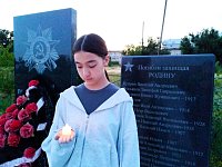 Память в руках молодёжи: акция «Свеча памяти»
