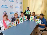 Творческий мастер-класс «Летнее дуновение»