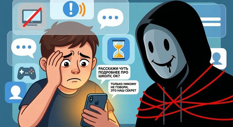 Кибергруминг: опасность прячется за маской дружбы