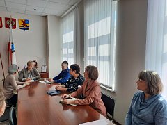 Антонина Алексеевна Галяшкина встретилась с семьями бойцов СВО