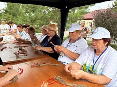 Озинские волонтеры в гостях в Дергачах