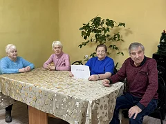 В Комплексном центре социального обслуживания Озинского района встретились любители интеллектуальных игр.