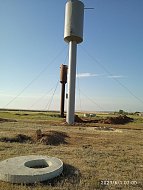 В п. Липовский установили водонапорную башня Рожновского