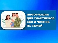 Запуск новых мер и сервисов для участников СВО и членов их семей