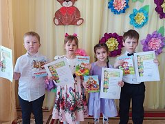 В Озинках прошел конкурс чтецов среди воспитанников детского сада №4