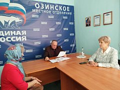 Депутат Саратовской областной Думы Иван Бабошкин посетил Озинский район