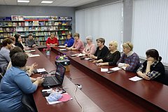 Обучающий  семинар в р.п. Озинки прошёл сегодня для специалистов СДК Озинского района