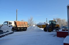 Расчистка улиц от снега - на особом контроле