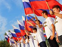 В Озинках состоялся торжественный  концерт ко Дню воссоединения Донбасса и Новороссиии с Россией