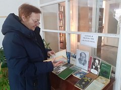 В Озинской центральной Районной библиотеке прошла встреча у книжной выставки А.Н.Толстого