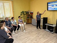 В Комплексном центре социального обслуживания Озинского района проведена беседа о гражданской обороне.